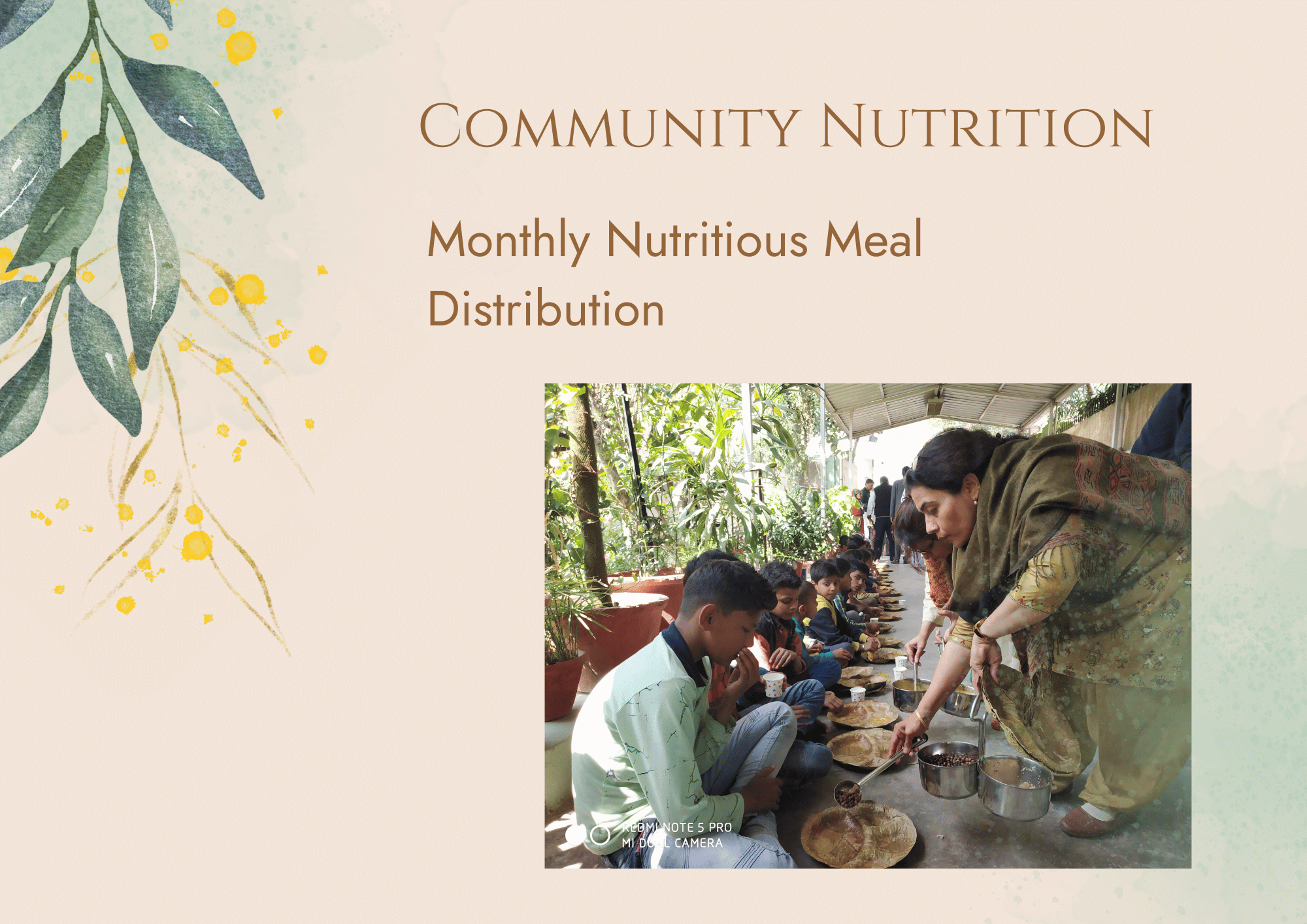 Community Nutrition program